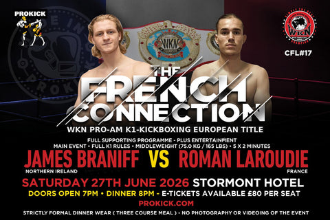 Billy Murray's legendary 'Bash 'n' Mash' is back!
Tickets are now on sale for the return of one of the UK &amp; Ireland's most exclusive dinner and fight shows. Mark your calendars for an unforgettable black-tie evening on Saturday, 27 June 2026,